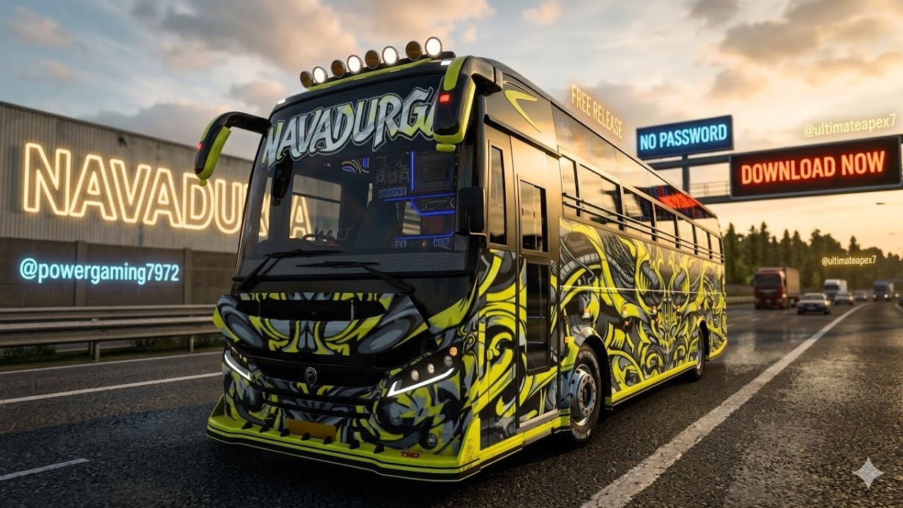 BUSSID livery work sample 3