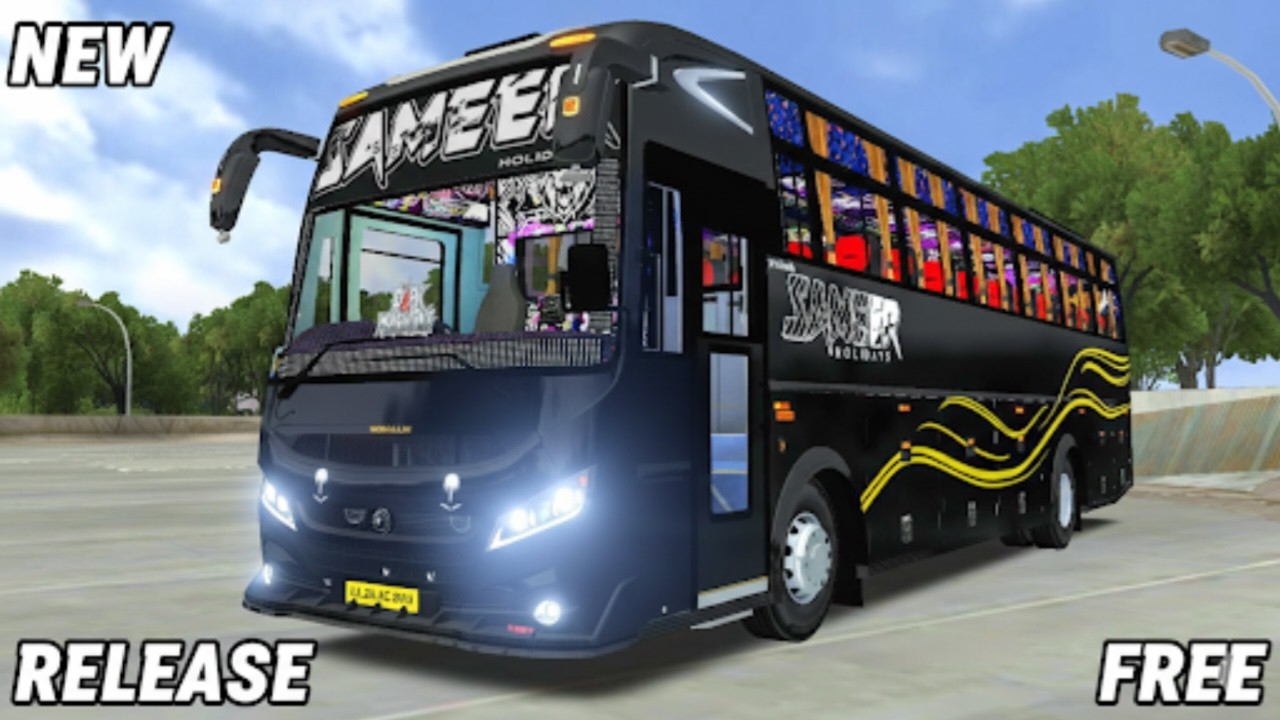 BUSSID livery work sample 5
